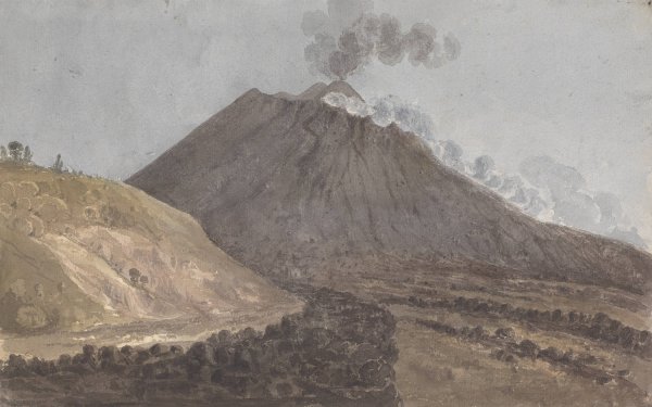 Main Product Photo of Vesuvius  Painting by Isaac Weld