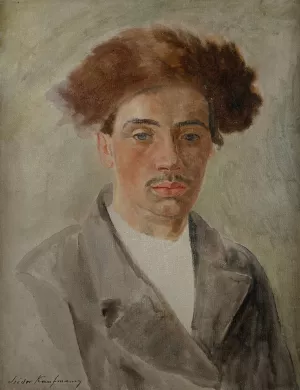 Study of a Hasidic man by Isidor Kaufmann Oil Painting