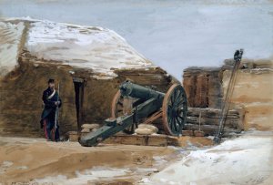 Le bastion 63 by Isidore Pils Oil Painting