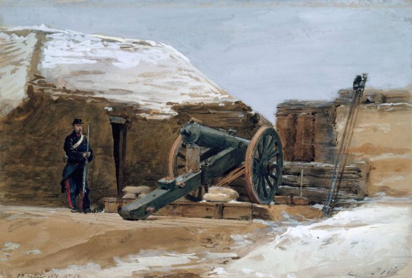 Le bastion 63  by Isidore Pils - Hand-Painted Oil Painting Reproduction