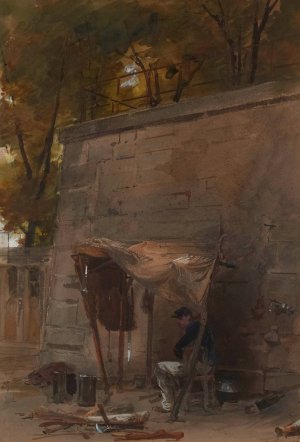 Soldat, 30 juin 1871. by Isidore Pils Oil Painting