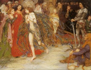 The Magic Mantle by Isobel Lilian Gloag Oil Painting