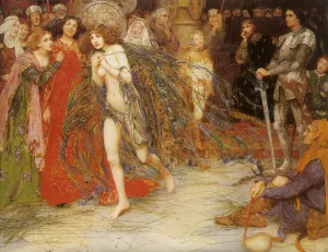 The Magic Mantle by Isobel Lilian Gloag Oil Painting