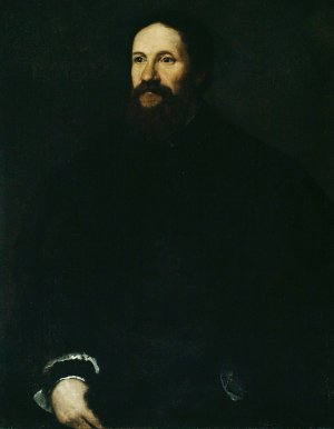 Portrait of a Gentleman by Italian School Oil Painting