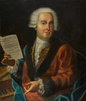 Portrait of Gregorio Lorenzo Babbi  by Italian School Oil Painting