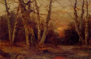 A Faggot Gatherer At Dawn