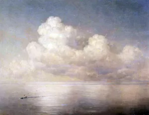 Clouds Above a Sea, Calm by Ivan Konstantinovich Aivazovsky - Oil Painting Reproduction