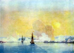 Entrance in the Bay of Sevastopol by Ivan Konstantinovich Aivazovsky Oil Painting