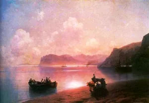 Morning on a Sea by Ivan Konstantinovich Aivazovsky Oil Painting