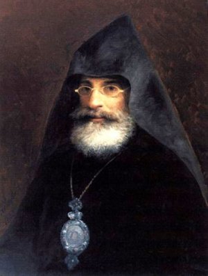 Portrait of Gabriel Aivazian, the Artist's brother by Ivan Konstantinovich Aivazovsky Oil Painting