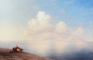 Ruhige See Oil painting by Ivan Konstantinovich Aivazovsky