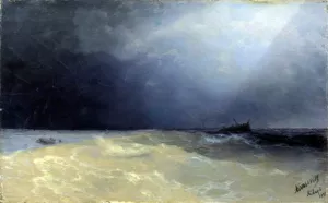 Sea painting by Ivan Konstantinovich Aivazovsky