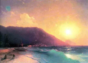Sea View III by Ivan Konstantinovich Aivazovsky - Oil Painting Reproduction