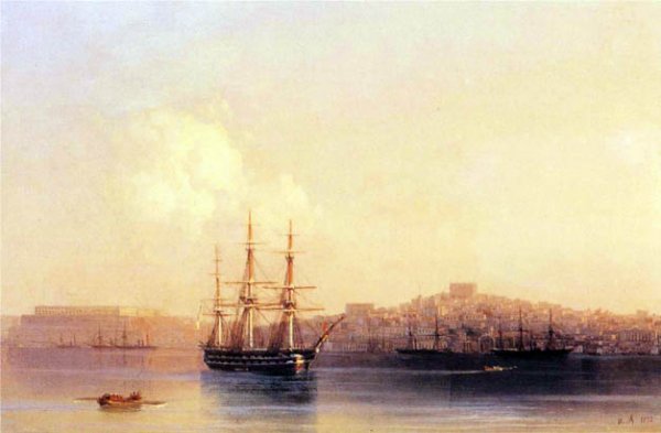 Sebastopol by Ivan Konstantinovich Aivazovsky - Hand-Painted Oil Painting Reproduction