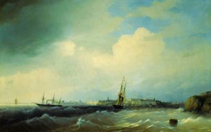 Sveaborg by Ivan Konstantinovich Aivazovsky Oil Painting