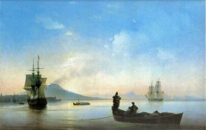 The Bay of Naples on Morning