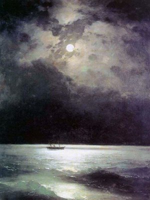 The Black Sea at Night