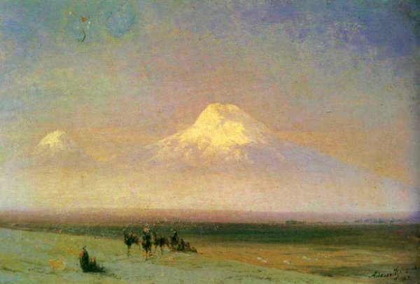 Main Product Photo of The Mountain Ararat Painting by Ivan Konstantinovich Aivazovsky