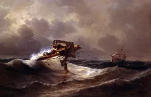 The Rescue by Ivan Konstantinovich Aivazovsky - Oil Painting Reproduction