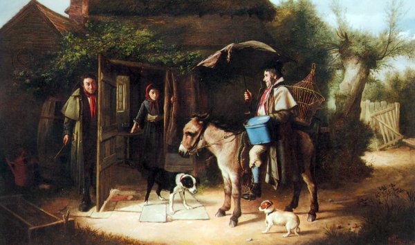 The Rival by Ivan Konstantinovich Aivazovsky - Hand-Painted Oil Painting Reproduction