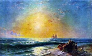 The Sunrise Oil painting by Ivan Konstantinovich Aivazovsky