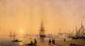 Venice 2 by Ivan Konstantinovich Aivazovsky Oil Painting