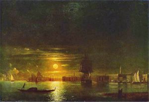 Venice by Ivan Konstantinovich Aivazovsky Oil Painting