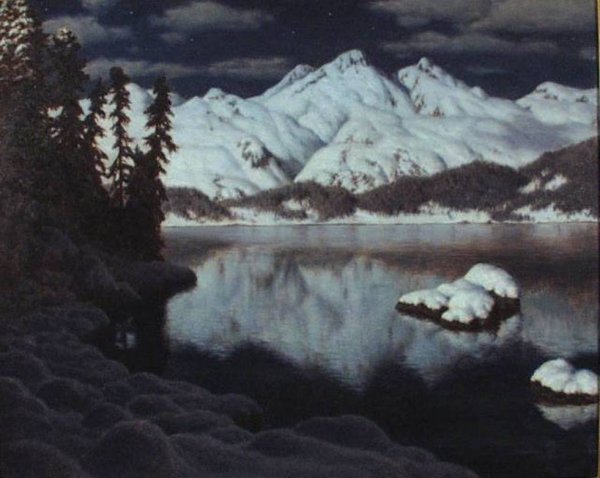 Gamme Lunaire by Ivan Fedorovich Choultse - Hand-Painted Oil Painting Reproduction
