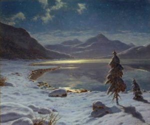 In the Grasp of Winter by Ivan Fedorovich Choultse Oil Painting