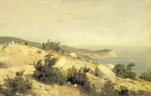 Cape Ay-Todor, Crimea Etude by Ivan Ivanovich Shishkin - Oil Painting Reproduction
