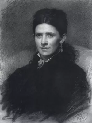 Josephine Oil painting by Ivan Nikolaevich Kramskoy