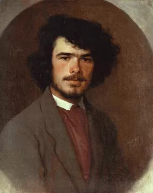 Portrait of the Agronomist Vyunnikov Oil painting by Ivan Nikolaevich Kramskoy