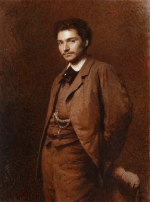Portrait of the Artist Feodor Vasilyev Oil painting by Ivan Nikolaevich Kramskoy