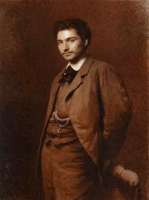 Portrait of the Artist Feodor Vasilyev Oil painting by Ivan Nikolaevich Kramskoy
