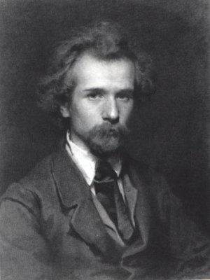 Portrait of the Artist Paval Shestakova Oil painting by Ivan Nikolaevich Kramskoy