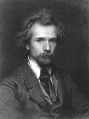Portrait of the Artist Paval Shestakova Oil painting by Ivan Nikolaevich Kramskoy