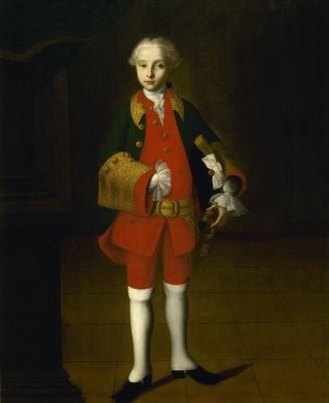 Portrait of William George Fairmore by Ivan Vishnyakov Oil Painting