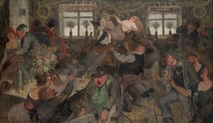 Apotheosis by Ivar Arosenius Oil Painting