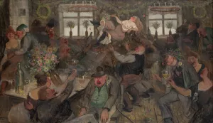 Apotheosis by Ivar Arosenius Oil Painting