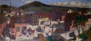 The Rumour by Ivar Arosenius Oil Painting