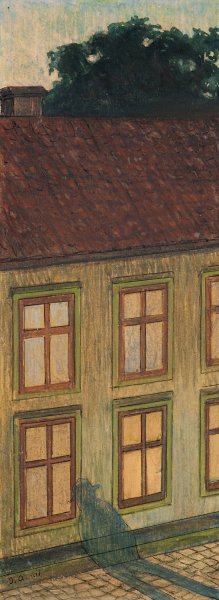 Twilight by Ivar Arosenius Oil Painting