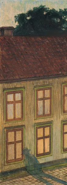 Twilight by Ivar Arosenius Oil Painting
