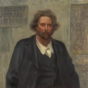 Portrait of Erik Vullum by J.A.G. Acke Oil Painting