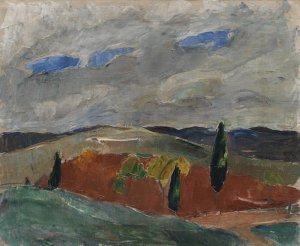 The Road to the Churchyard in Toledo by J.A. Jerichau Oil Painting