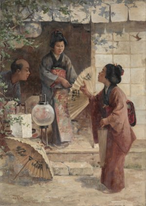 The Last Price by J. C. Arter Oil Painting