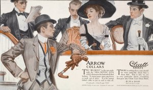Arrow collars, Cluett shirts by J.C. Leyendecker Oil Painting