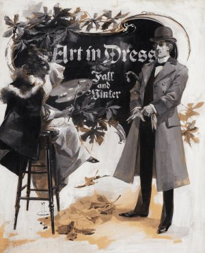 Art in Dress by J.C. Leyendecker Oil Painting