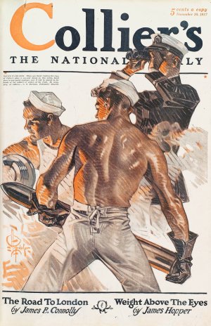 Colliers by J.C. Leyendecker Oil Painting