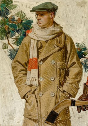 House of Kuppenheimer ad illustration by J.C. Leyendecker Oil Painting