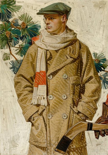 House of Kuppenheimer ad illustration  by J.C. Leyendecker - Hand-Painted Oil Painting Reproduction